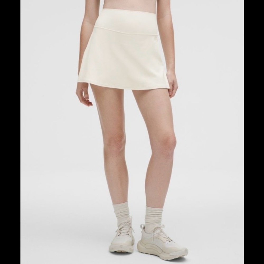 NWT Lululemon Align High-Rise Skirt - Light Ivory